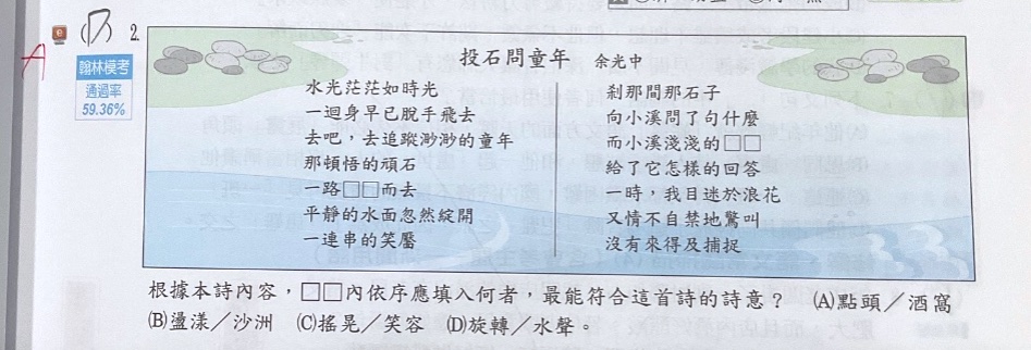 原始作答
