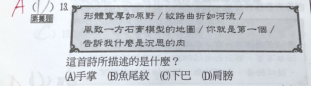 原始作答