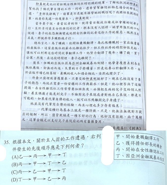 題目原文