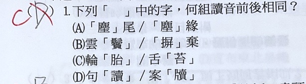 原始作答