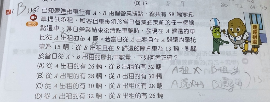 原始作答