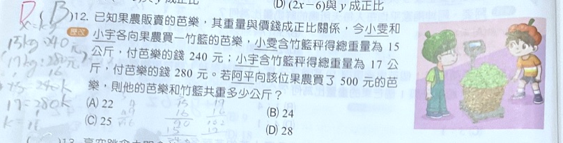 原始作答