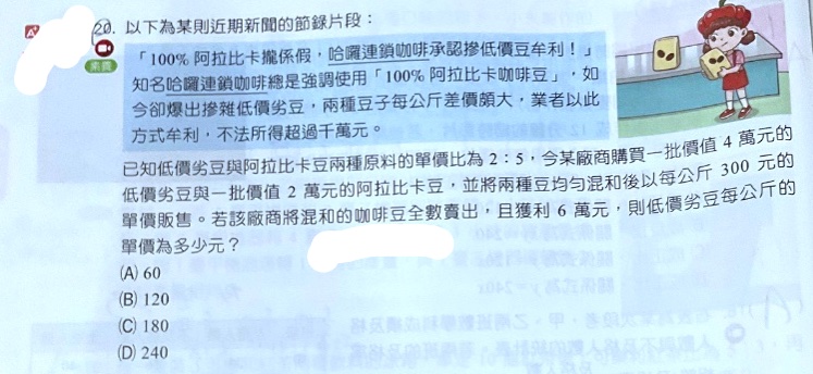題目原文