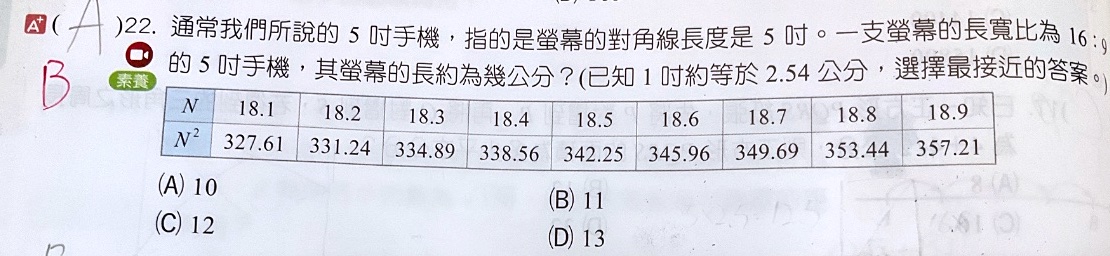 原始作答