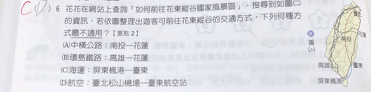 原始作答