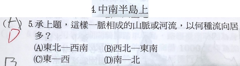 原始作答