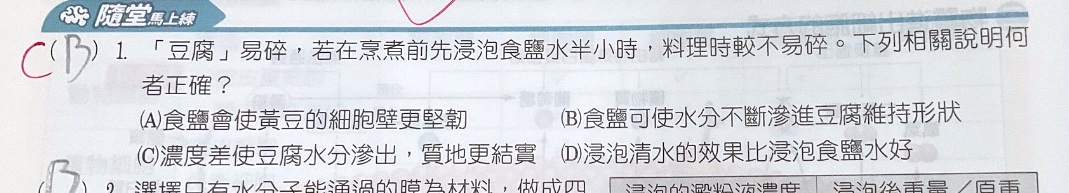 原始作答
