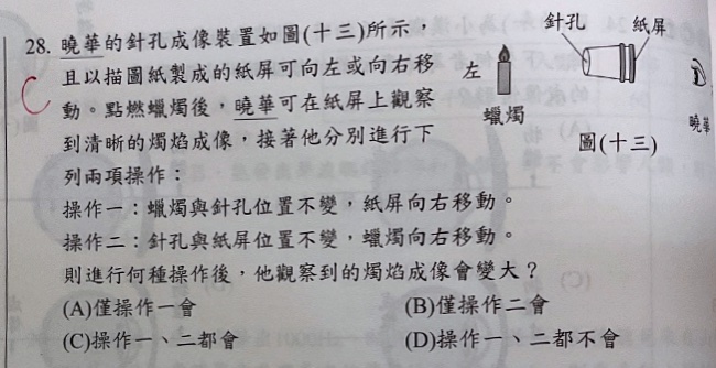 原始作答