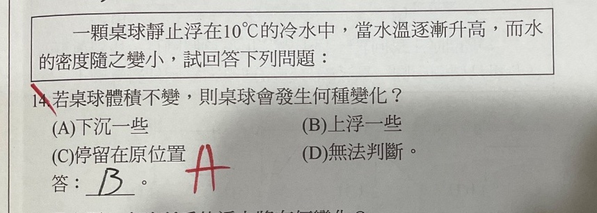 原始作答