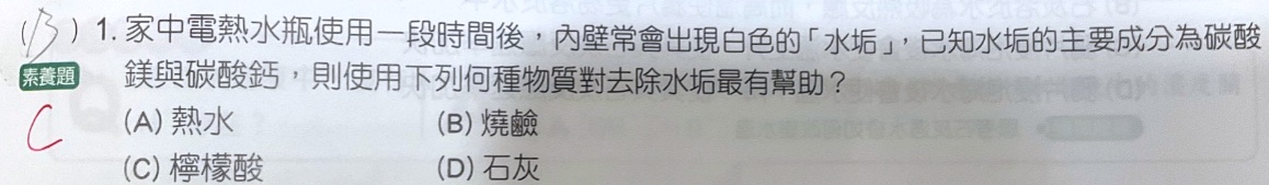 原始作答