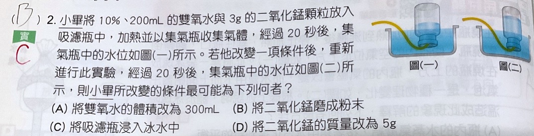 原始作答
