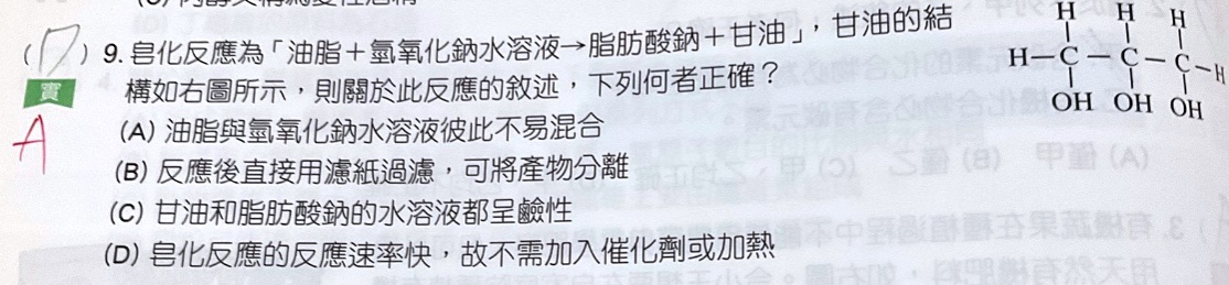 原始作答